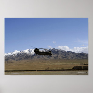 CH-47チヌックは出発します ポスター