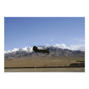 CH-47チヌークが離陸 フォトプリント