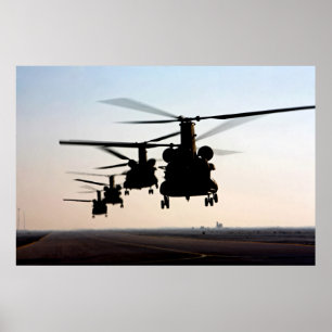 CH-47チヌーク ポスター