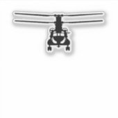 CH-47 Chinook Frontal Viewシール シール (正面)