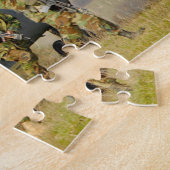 CH-47D CHINOOK （11x14インチ） ジグソーパズル (側面)