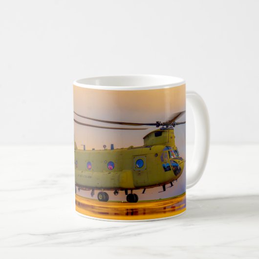 CH-47Fチヌーク コーヒーマグカップ (正面右)
