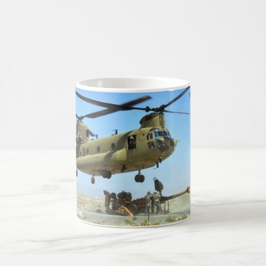 CH-47Fチヌーク コーヒーマグカップ (中央)