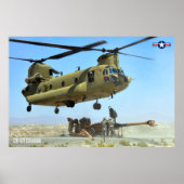 CH-47Fチヌーク ポスター (正面)