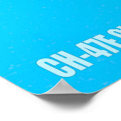 CH-47Fチヌーク ポスター (角)