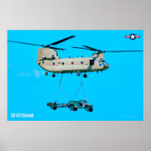 CH-47Fチヌーク ポスター (正面)