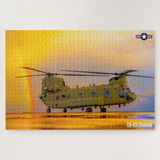 CH-47F CHINOOK (20x30インチ) ジグソーパズル (横)