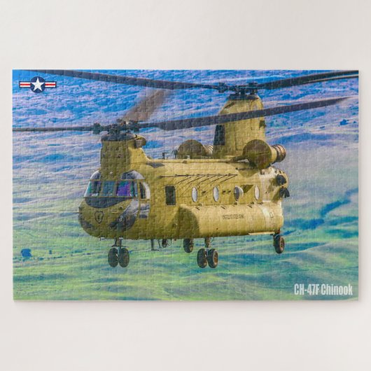 CH-47F CHINOOK (20x30インチ) ジグソーパズル (横)