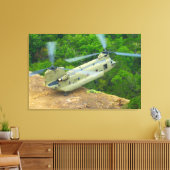 CH-47F CHINOOK 24x36 キャンバスプリント (インサイチュ (リビング))