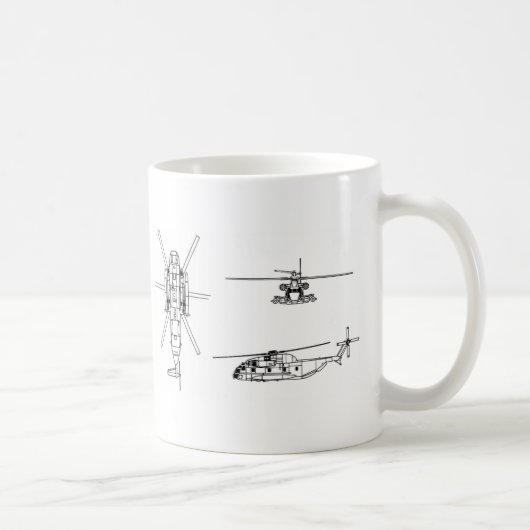 CH-53海の種馬 コーヒーマグカップ (右)