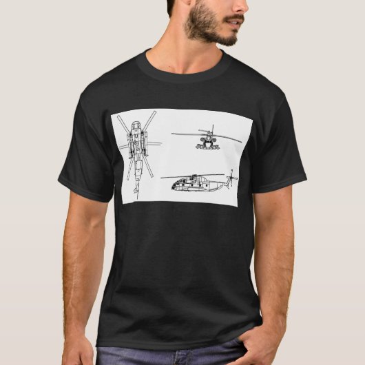 CH-53海の種馬 Tシャツ (正面)