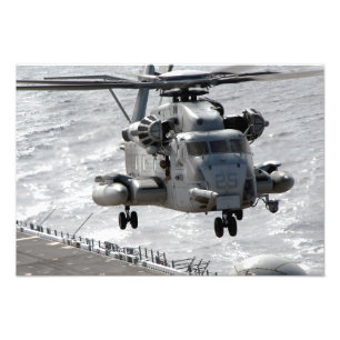 CH-53Eによってすごい種馬のヘリコプター フォトプリント