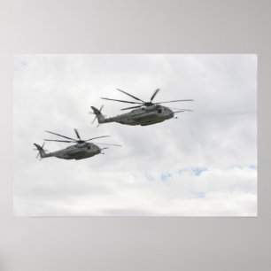 CH-53Eによってすごい種馬 ポスター