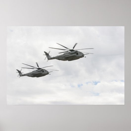 CH-53Eによってすごい種馬 ポスター (正面)