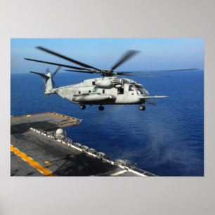 CH-53Eによってすごい種馬 ポスター