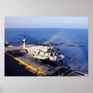 CH-53Eによってすごい種馬 ポスター