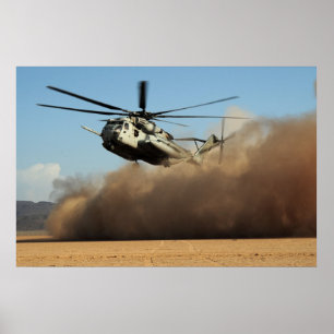 CH-53Eによってすごい種馬 ポスター