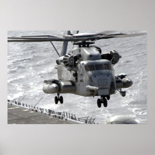 CH-53Eによってすごい種馬 ポスター