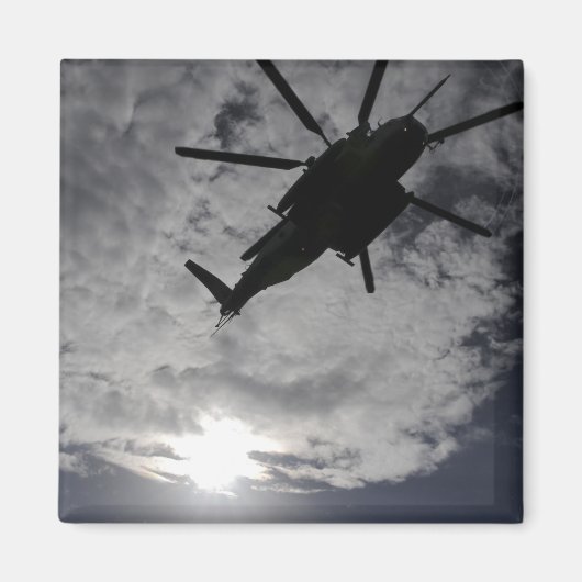 CH-53Eの低角度ビュー マグネット (正面)