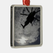 CH-53Eの低角度ビュー メタルオーナメント (右)