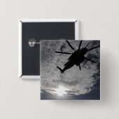 CH-53Eの低角度ビュー 缶バッジ (正面&裏面)