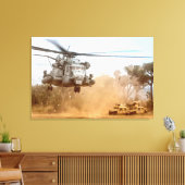 CH-53Eスタリすごいオン24x36 キャンバスプリント (インサイチュ (リビング))
