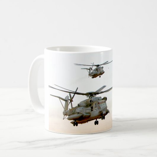 CH-53Eスタリすごいオン コーヒーマグカップ (正面左)