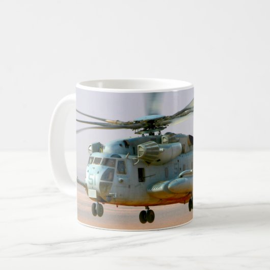 CH-53Eスタリすごいオン コーヒーマグカップ (正面左)