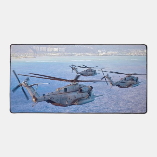 CH-53Eスタリすごいオン デスクマット (正面)