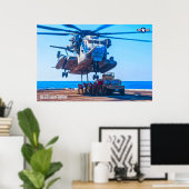 CH-53Eスタリすごいオン ポスター (ホームオフィス)