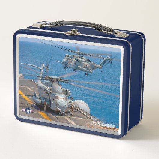 CH-53Eスタリすごいオン メタルランチボックス (正面)