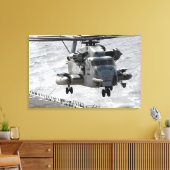 CH-53Eスタリオンヘすごいリプター キャンバスプリント (インサイチュ (リビング))