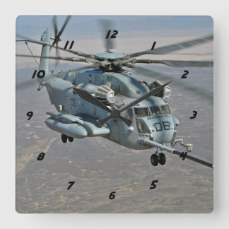 CH-53E給油ミッション時計 スクエア壁時計