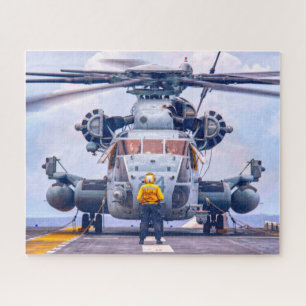CH-53E すごい STALLION (16 x 20インチ) ジグソーパズル