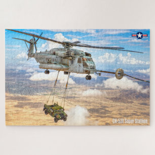 CH-53E すごい STALLION (20 x 30インチ) ジグソーパズル