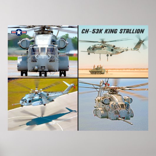CH-53Kキングスタリオン ポスター (正面)