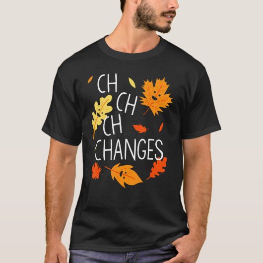 Ch Chがカエデのを変離れ更 Tシャツ (正面)