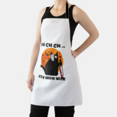 Ch Ch Ch Meow Meow おもしろい Cat エプロン (インサイチュ)