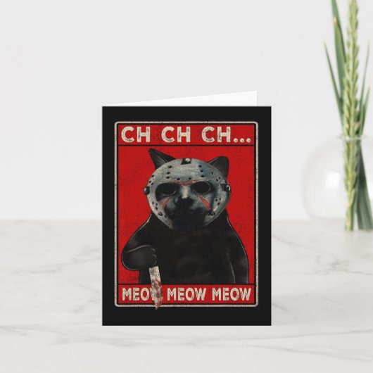 CH CH CH...Meow Meow カード (正面)