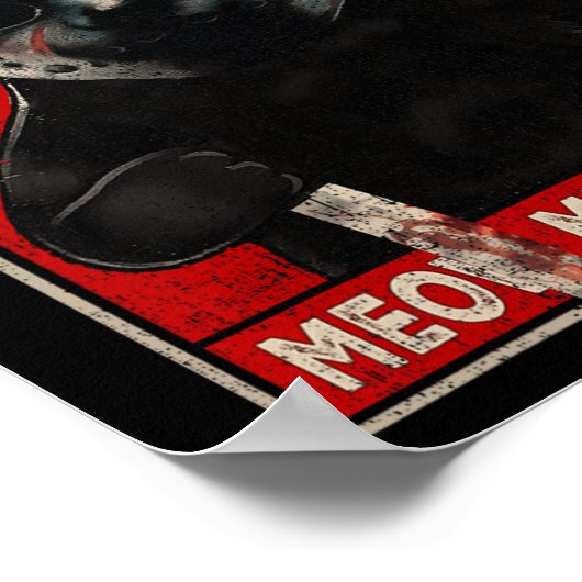 CH CH CH...Meow Meow ポスター (角)