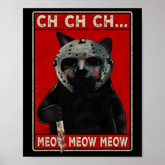 CH CH CH...Meow Meow ポスター (正面)