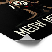Ch Ch Ch Meow Meow - Cat Movie Horr ポスター (角)