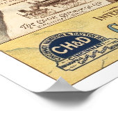 CH&Dプルマンダイニングカー1894ポスター ポスター (角)