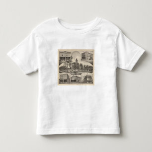 CH Lebold、アビリン、カンザスの特性 トドラーTシャツ