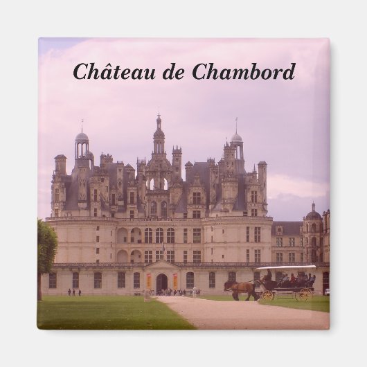 Ch�teau de Chambord - マグネット (正面)