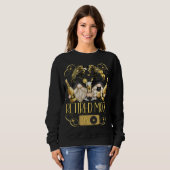 Chaおもしろい付き女性の除退職した職格言 スウェットシャツ (正面フル)