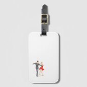 Cha-cha-cha luggage tag ラゲッジタグ (正面縦)