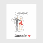 Cha-cha-cha sticker シール (シート)