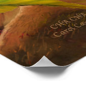 Cha Cha - The Chocolate Lab Artポスター/プリント ポスター (角)