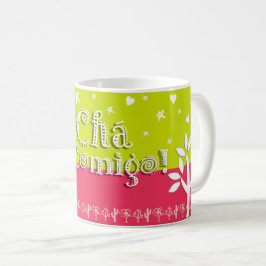 Chá Comigo コーヒーマグカップ